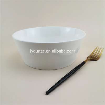 China Factory Produces Wholesale Ceramic Porcelain New Bone China V - shaped Cone Shape Bowls 4/5/6/7/9inch