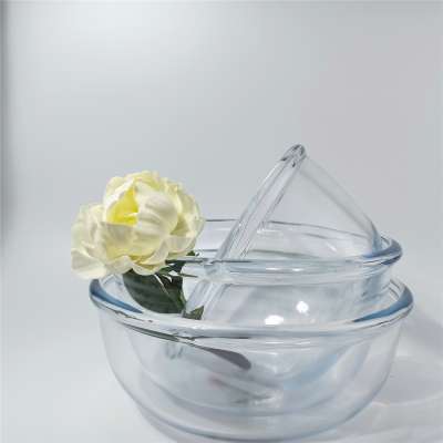 Wholesale  2020 Heart-resistant Glass mixing Bowl / salad bowl