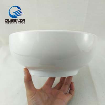 8" big porcelain bowl, ceramic soup bowl