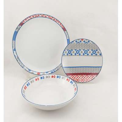 ceramic porcelain  dinner set,dinner plate, soup Plate, linyi, Shandong